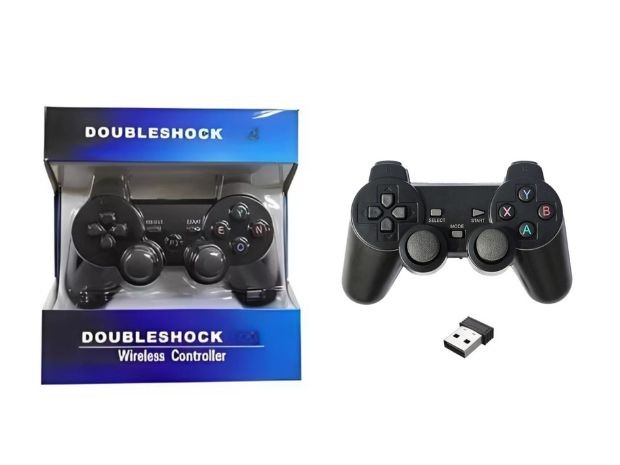 &u+ JOYSTICK PC DUAL SHOCK WIRELESS A PILA